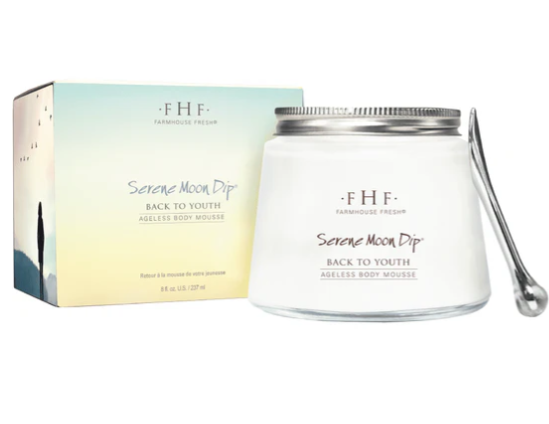 Farmhouse Fresh Serene Moon Dip® Back To Youth Ageless Body Mousse